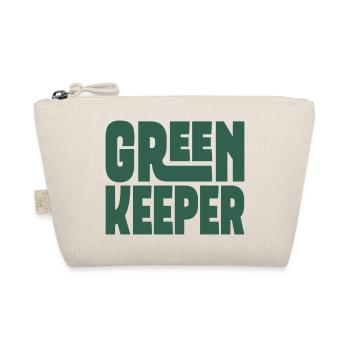 Greenkeeper für Rasenfreunde - Bio-Täschchen - Natur - Vorne