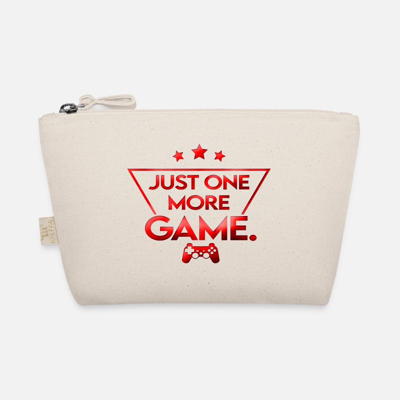 Just_one_more_game_ _rot_farbe Organic Pouch