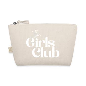 filles, soirée pyjama, girl power - Trousse biologique - nature - Devant