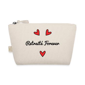 RETIREMENT. RETIRED. HAPPY RETIREMENT. ANNIVERSARY. - Organic Pouch - nature - Front
