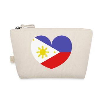 Drapeau du cœur des Philippines - Trousse biologique - nature - Devant