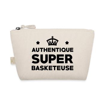 Authentischer Superbasketballspieler - Bio-Täschchen - Natur - Vorne