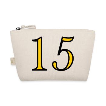 15. 15 ANS. 15e ANNIVERSAIRE. ANNIVERSAIRE 15 ANS. - Trousse biologique - nature - Devant