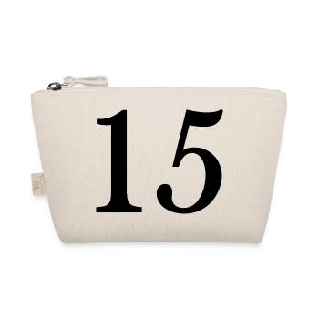 15. 15 ANS. 15e ANNIVERSAIRE. ANNIVERSAIRE 15 ANS. - Trousse biologique - nature - Devant