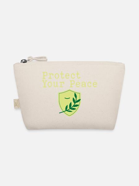 Protect your peace of mind - Organic Pouch - nature