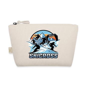 Action de course de skicross dans la neige - Trousse biologique - nature - Devant