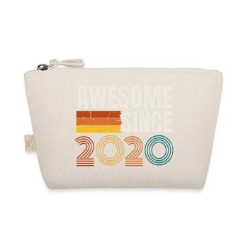 Génial depuis l’anniversaire rétro vintage 2020 - Trousse biologique - nature - Devant