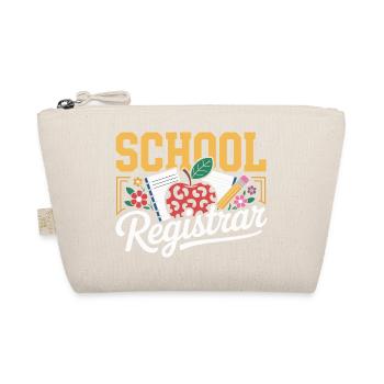 School Secretary Organization and Appreciation - Organic Pouch - nature - Front