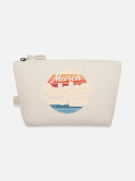 Legendary since march 1986 - Organic Pouch - nature - Front