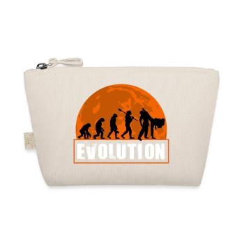 Judo Evolution Martial Arts Sunset Silhouette - Organic Pouch - nature - Front