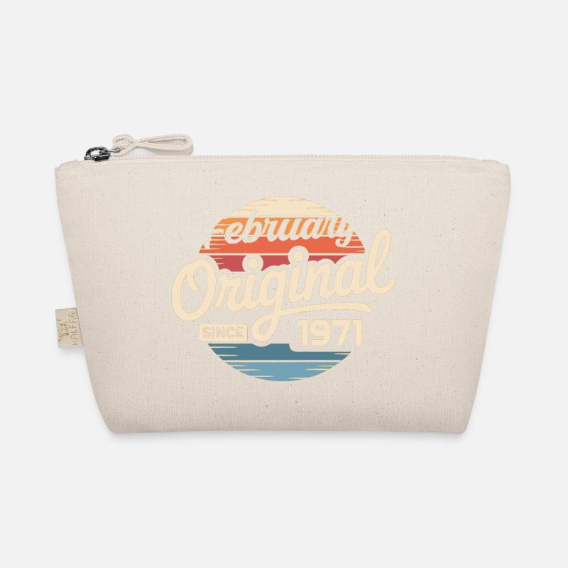 February 1971 Birthday present February 1971 Organic Pouch