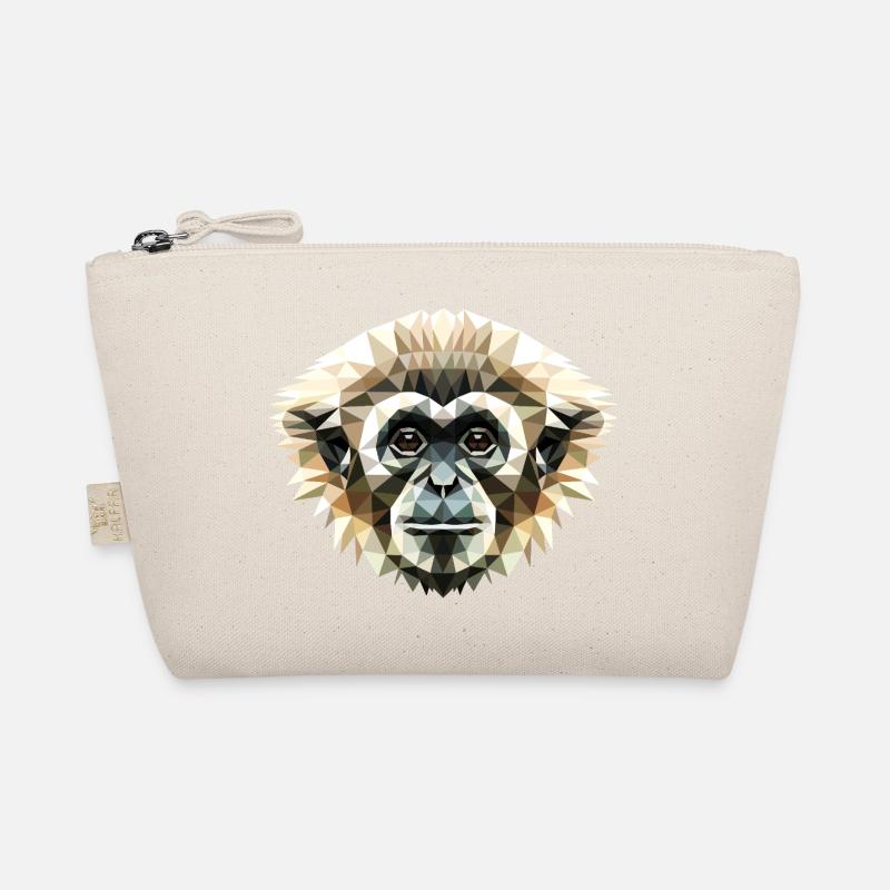 Gibbon Singe Mainblanche Gibbon Singe Lar mignon Trousse biologique