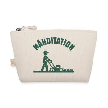 Mowing Lawn Mower Fan - Organic Pouch - nature - Front