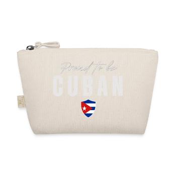 Proud Cuban, made in Cuba - Organic Pouch - nature - Front
