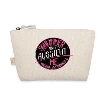 Schlimmer als es aussieht, M.E. - Bio-Täschchen - Natur - Vorne