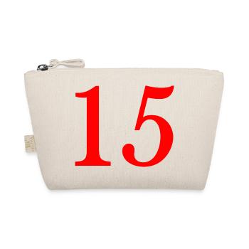 15. 15 ANS. 15e ANNIVERSAIRE. ANNIVERSAIRE 15 ANS. - Trousse biologique - nature - Devant