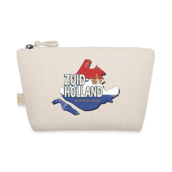 Südholland Niederlande Retro Landkarte Holland - Bio-Täschchen - Natur - Vorne
