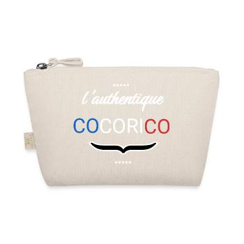 Cocorico – Design Français Minimaliste - Trousse biologique - nature - Devant