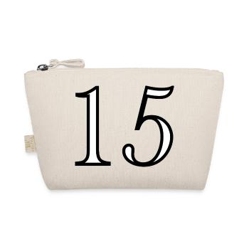 15. 15 YEARS. 15th ANNIVERSARY. 15 YEAR ANNIVERSARY. - Organic Pouch - nature - Front