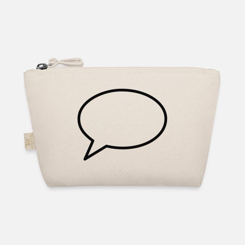Speech bubble Organic Pouch
