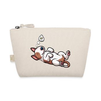 Miniature Bull Terrier Bully Bull Terrier Owner - Organic Pouch - nature - Front