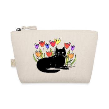 cat - Organic Pouch - nature - Front
