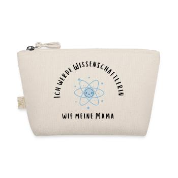 Wie meine Mama - eine echte Wissenschaftlerin! - Bio-Täschchen - Natur - Vorne