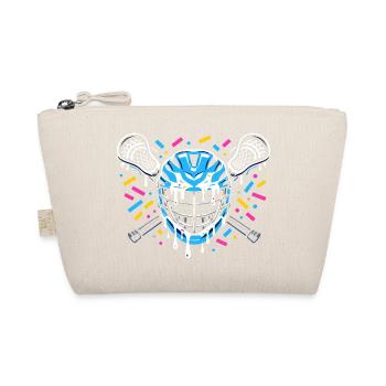 Lacrosse, Lacrosse players, Lacrosse graphics - Organic Pouch - nature - Front