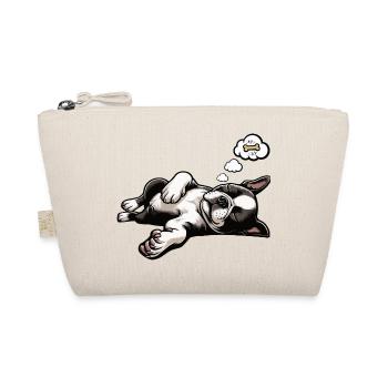 Boston Terrier Boston Terrier Owner Bostie - Organic Pouch - nature - Front