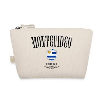 Souvenir Montevideo, elegantes Design Montevideo - Bio-Täschchen - Natur - Vorne