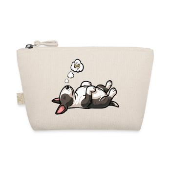 Miniature Bull Terrier Bully Bull Terrier Owner - Organic Pouch - nature - Front