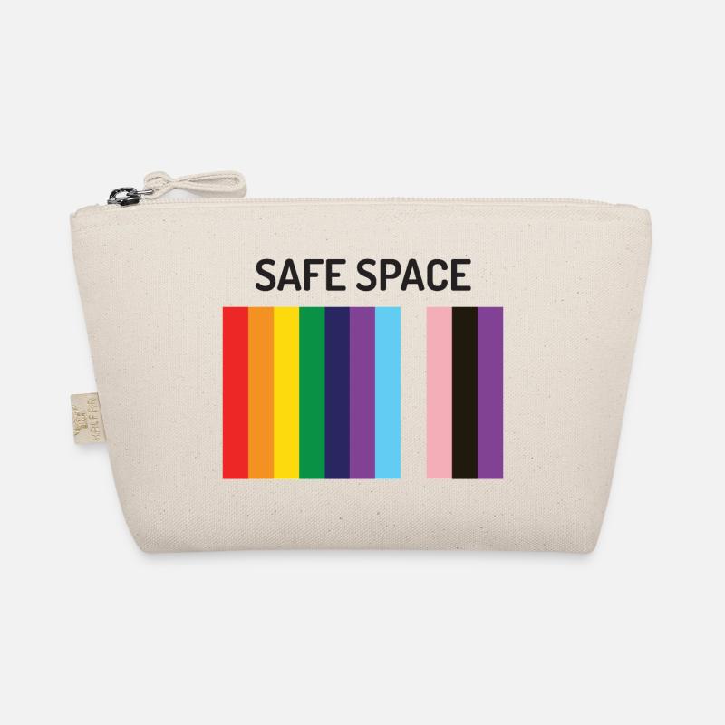LBGTQIA+ Safe Space Pride Month Sticker Organic Pouch