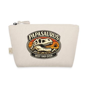 Papasaurus Meilleur Père de tous les temps Dino Fossil Rétro - Trousse biologique - nature - Devant