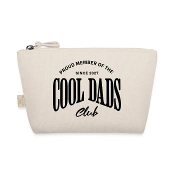 Cool dads club - Stolzes Mitglied - Papa 2027  - Bio-Täschchen - Natur - Vorne
