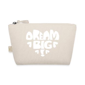 Rêvez grand ! Blanc - Trousse biologique - nature - Devant