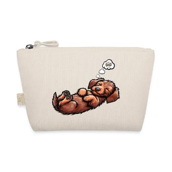 wire-haired dachshund dachshund dachshund owner Teckel Tekkel - Organic Pouch - nature - Front