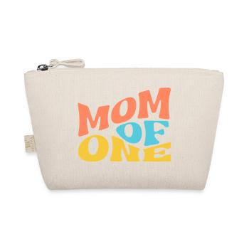 Mom of One - Organic Pouch - nature - Front