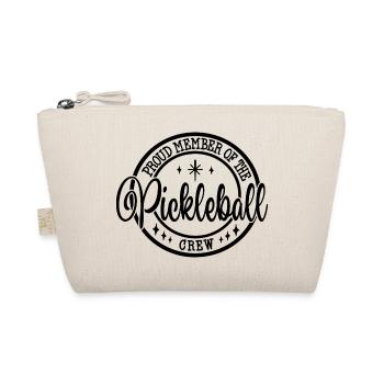Pickleball crew proud member Geschenk - Bio-Täschchen - Natur - Vorne