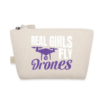 I've had enough, I'm going to fly a drone - Organic Pouch - nature - Front