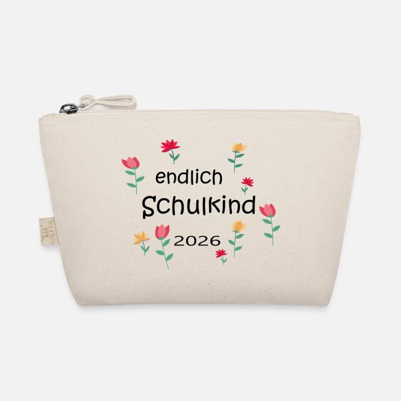 Endlich Schulkind  Bio-Täschchen