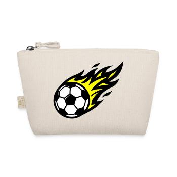 Soccer Flame Ball - Organic Pouch - nature - Front