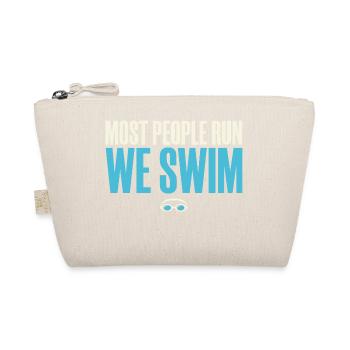 Swimming Competition Swimming Mom Swim Team Gift - Organic Pouch - nature - Front