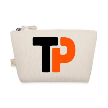 Table Tennis Logo TP Ping Pong Team - Organic Pouch - nature - Front