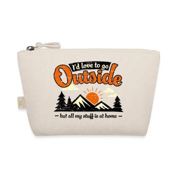 All My Stuff Is At Home - Organic Pouch - nature - Front