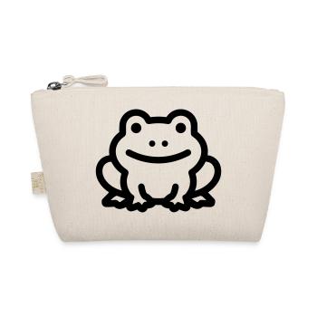 frog - Organic Pouch - nature - Front