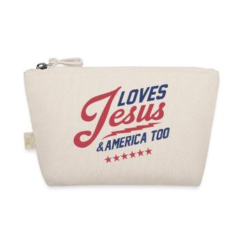 J’aime aussi Jésus et l’Amérique - Trousse biologique - nature - Devant