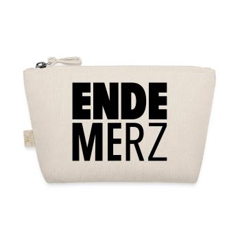 Ende Merz_v2 - Bio-Täschchen - Natur - Vorne