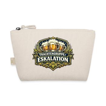 Trachtengruppe Eskalation Bier Spruch - Bio-Täschchen - Natur - Vorne