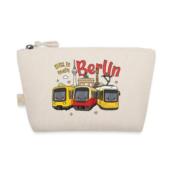 Ditt is mein Berlin - Bio-Täschchen - Natur - Vorne