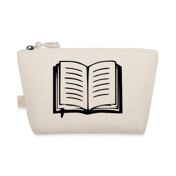 Buch Bücher lesen Geschenk - Bio-Täschchen - Natur - Vorne